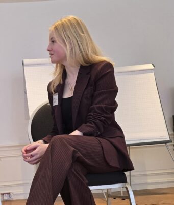 Laura Jasper, a leading expert on Foreign Information Manipulation and Interference (FIMI). 